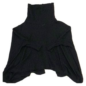 Free people open back turtleneck